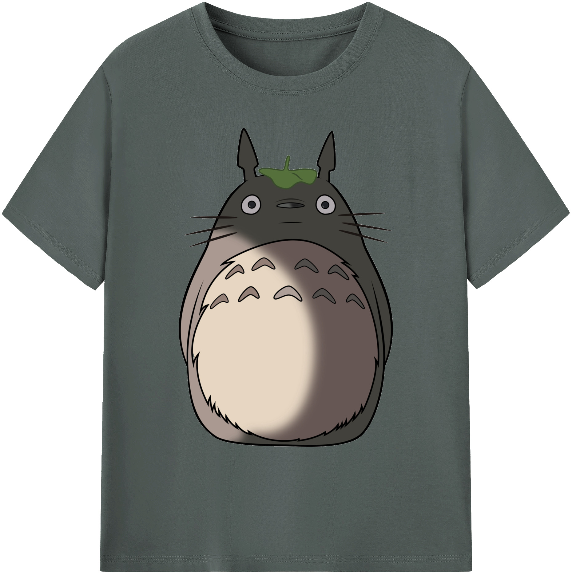 （画像用） となりのトトロ 草壁メイ 草壁サツキ My Neighbor Totoro Satsuki Kusakabe Mei Kusakabe 綿100％ メンズ半袖Tシャツ｜肌触りやわらか＆通気性